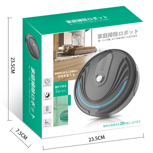 Auto Sweeping Vacuum Robot Cleaner With Strong Suction and Remote